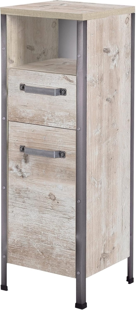 Schildmeyer Unterschrank Harkon 135090, Finduseiche Dekor, 35 x 33,6 x 104,1 cm Bild 1