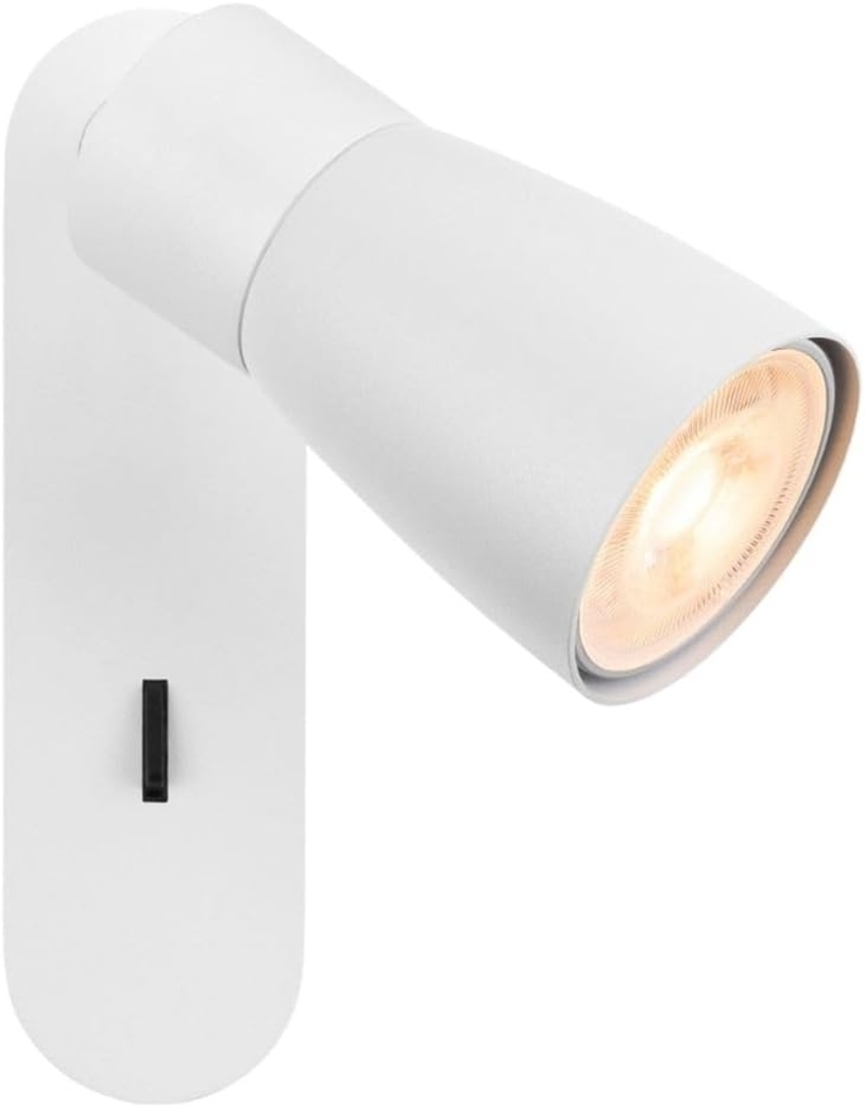 SLV PURI 2.0 Dome, Wand- und Deckenaufbauleuchte, Schalter, rechteckig, 1x max. 6W GU10, weiß - Wand- und Deckenleuchten Bild 1