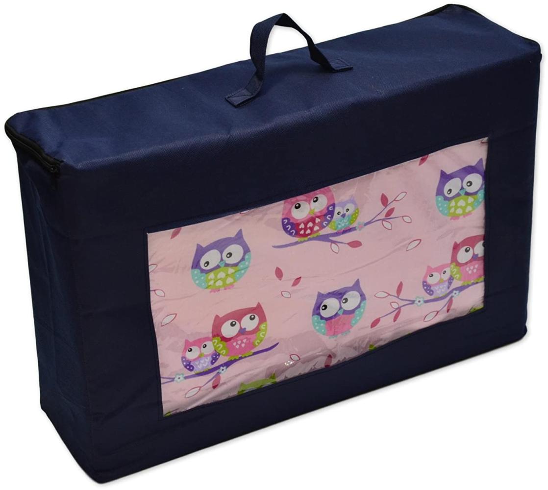 Best For Kids Reisebettmatratze inkl.Transporttasche 60 x 120 cm, rosa Bild 1