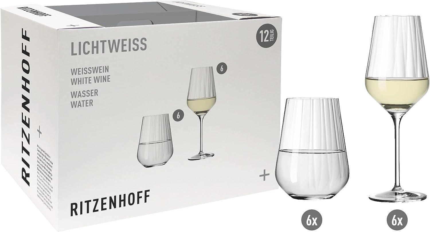 Ritzenhoff 6111010 Weßwein- und Wasserglas-Set #1 STERNSCHLIFF Ritzenhoff Design Team 2022 Bild 1
