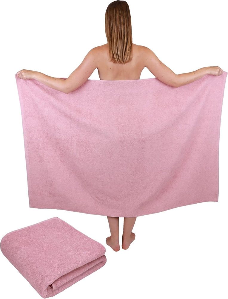 Betz Badetuch 2 Stück Maxi Duschtücher XXL Berlin Größe 100x150cm, 100% Baumwolle Bild 1