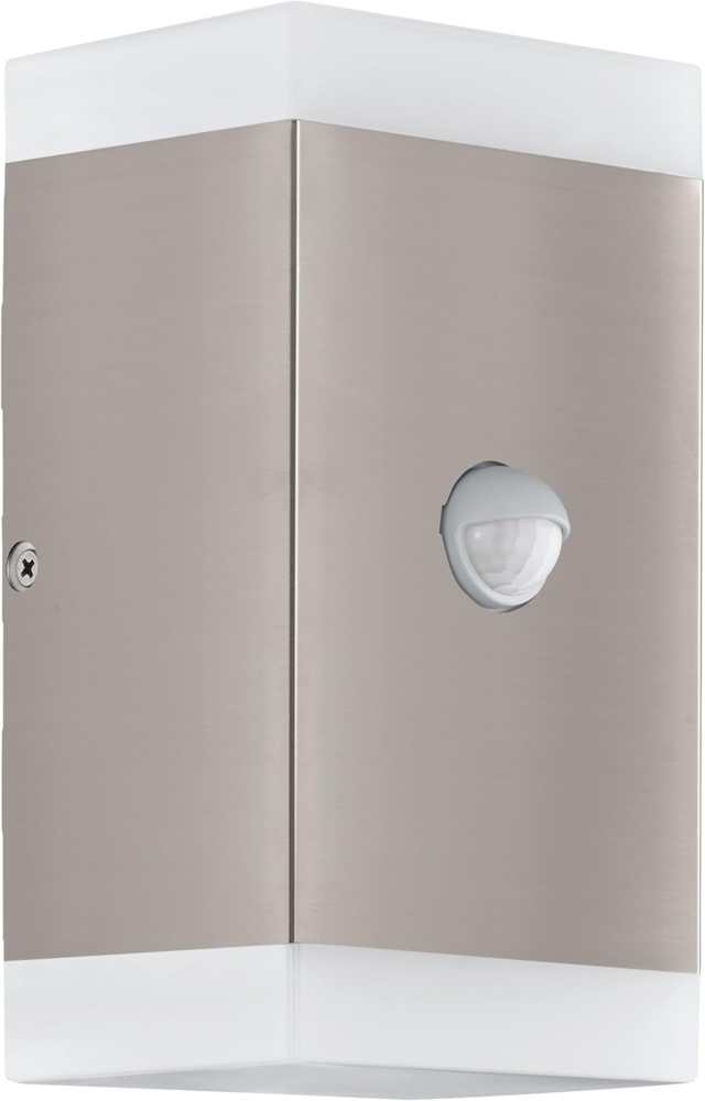 Eglo 75546 BEST CHOICE Wandleuchte CARPINERA weiß L:10,5 8,5 H:18cm mit Sensor IP44 Bild 1