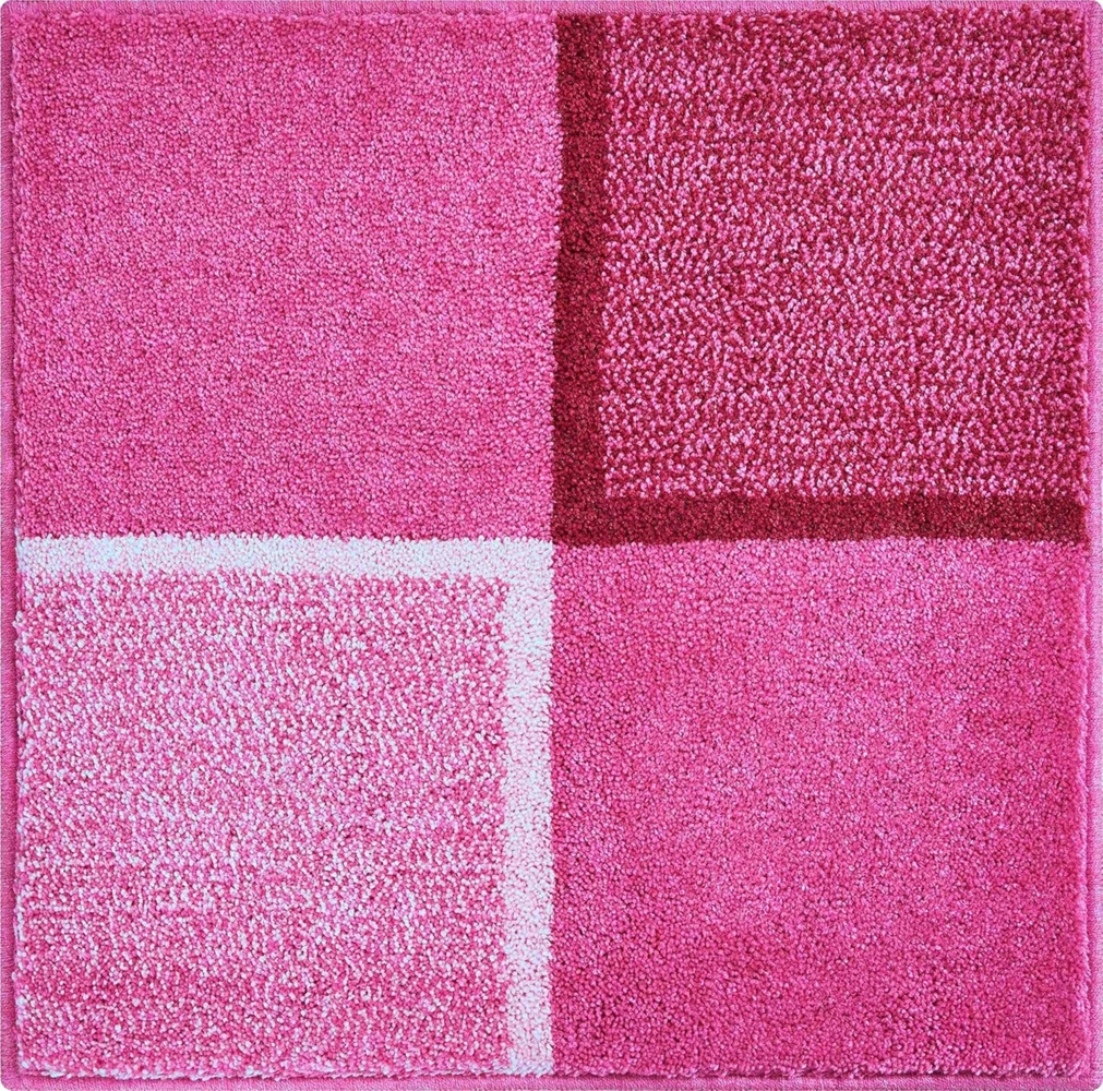 GRUND DIVISO Badematte 60x60 cm Rosa Bild 1