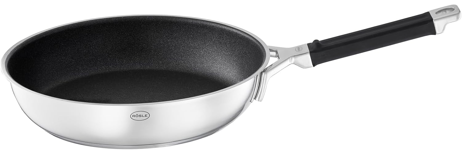 Rösle 'Silence Pro' Bratpfanne antihaftend, Edelstahl, 24 cm Bild 1