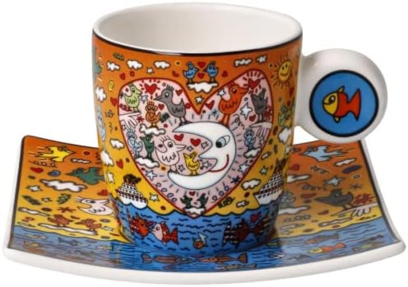 Goebel Espressotasse James Rizzi - The Romance of the Sea, Fine Bone China, Bunt, 0. 1 L, 26102691 Bild 1