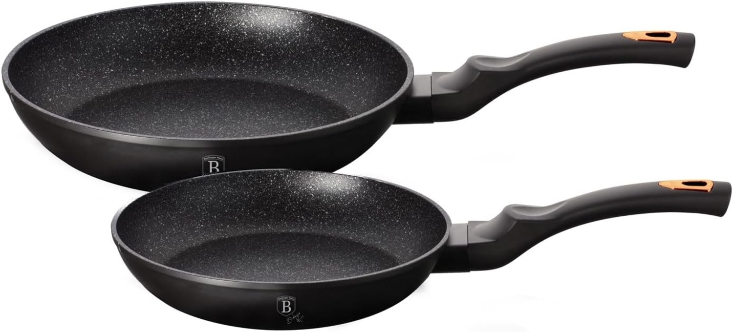 Berlinger Haus Berlinger Haus Zestaw 2 Patelni Granitowych 22 26cm Schwarz Bild 1