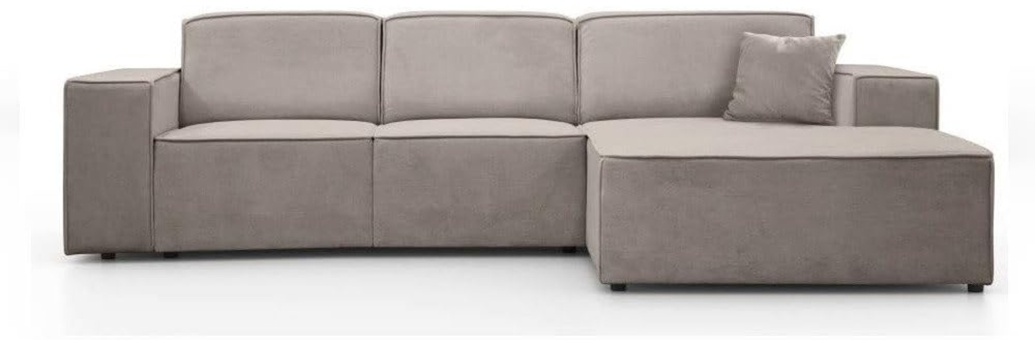 Beautysofa Ecksofa PEDRO, Breite: 267cm, viele Farbvarianten Bild 1