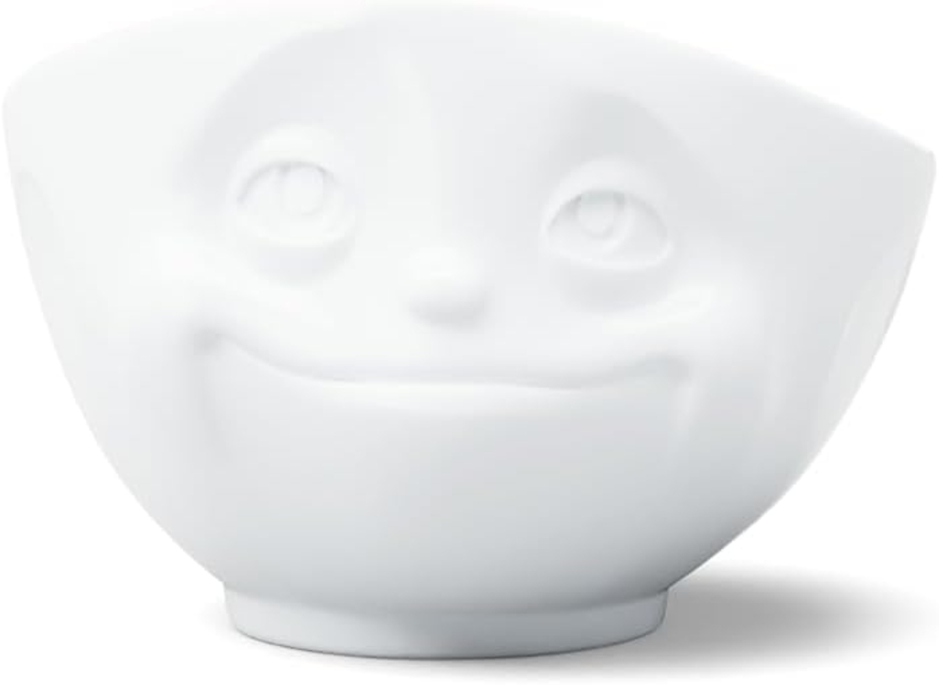 Schmunzel Schale verträumt -verknallt in weiß 500ml Bild 1