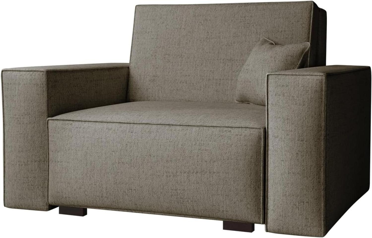 Schlafsofa Sofa Viva Duo I (Farbe: Neve 16) Bild 1