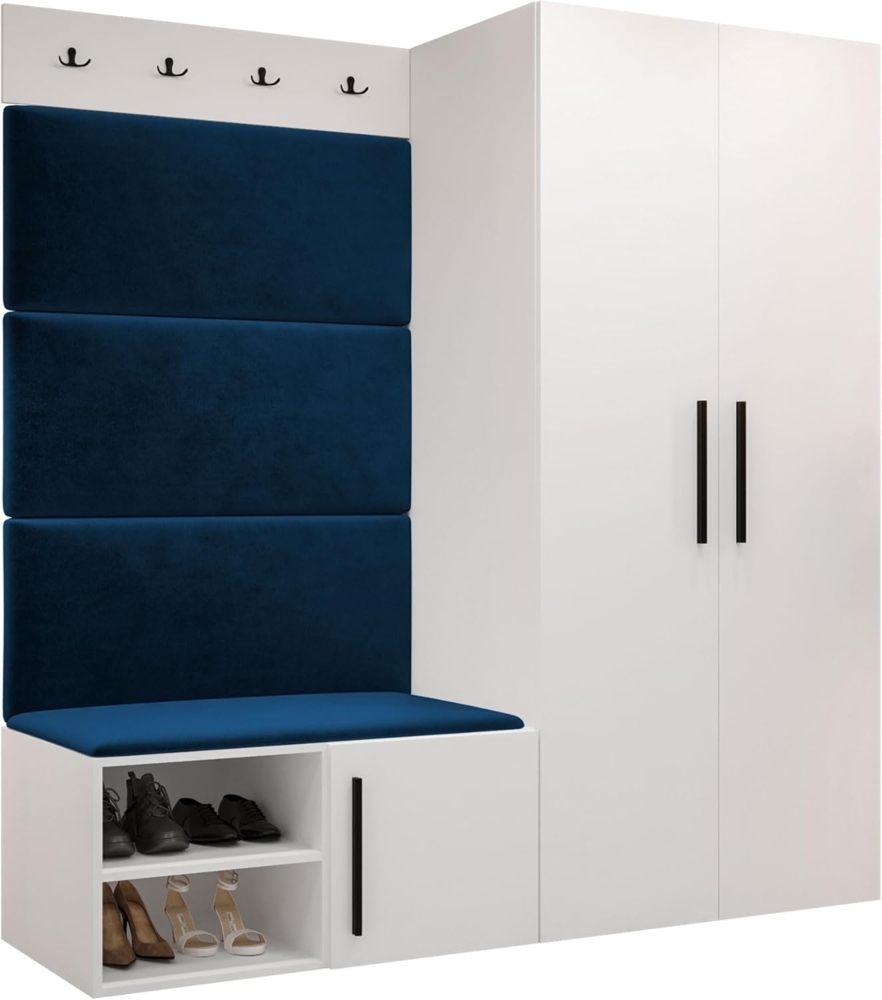 Garderoben-Set Mapreni I (Farbe: Weiß, Manila 26) Bild 1