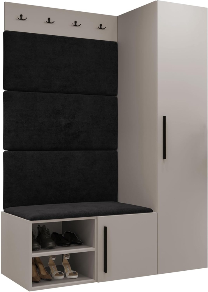 Garderoben-Set Mapreni II (Farbe: Cashmere, Manila 18) Bild 1