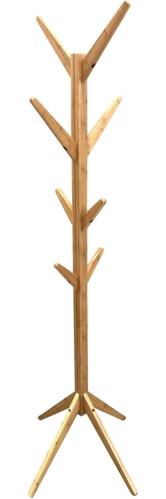 Home Deco Factory HD6189 Kleiderständer, Baum-Design, Natur, 178 cm, Möbel, Garderobe, pflanzlich, Bambus, Beige, 178cm Bild 1