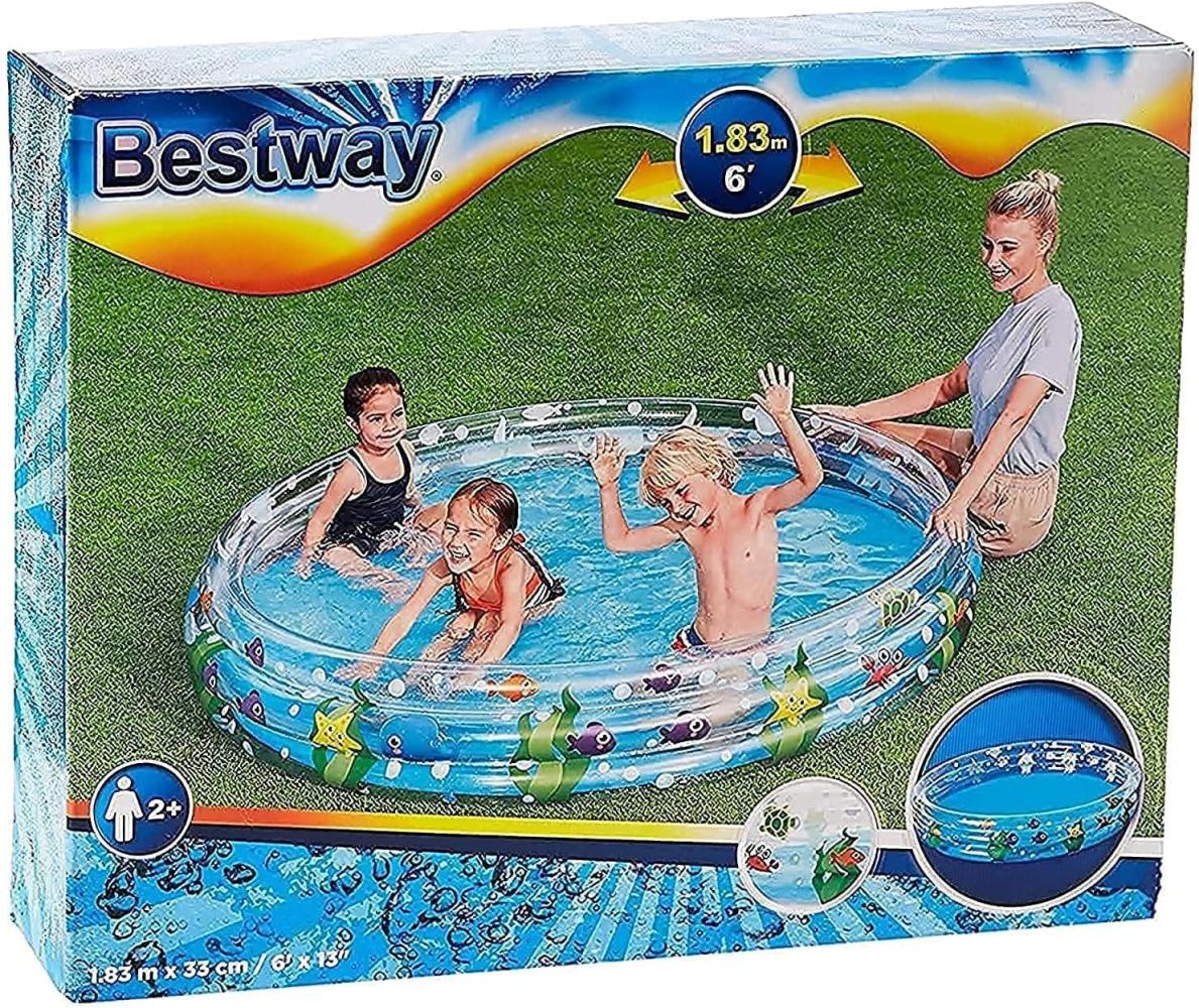 Bestway 51005 Aufblasbarer Pool 480 l 2 Jahr(e) Vinyl Mehrfarbig Bild 1