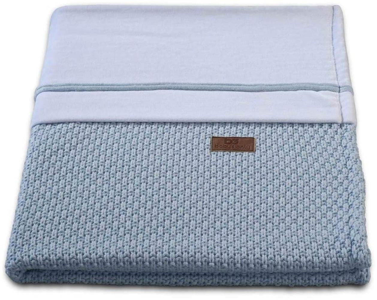 Baby's Only 160920 Bettbezug 135x100 cm Robust Korn Baby Blau Bild 1