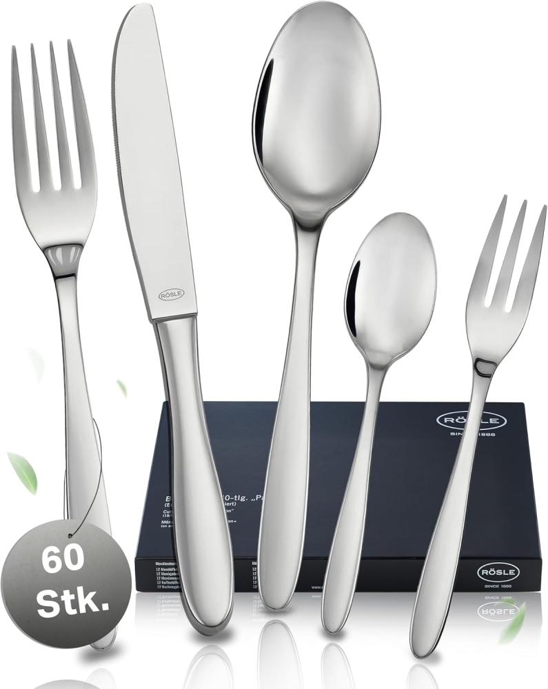 Rösle Cutlery set Culture 60 pieces Glossy steel Bild 1