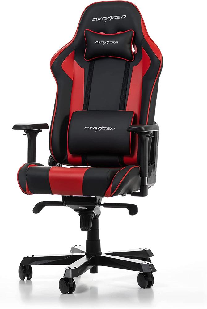 DXRacer (das Orginal) King K99 Gaming Stuhl, Kunstleder, Schwarz-rot, 200 cm Bild 1