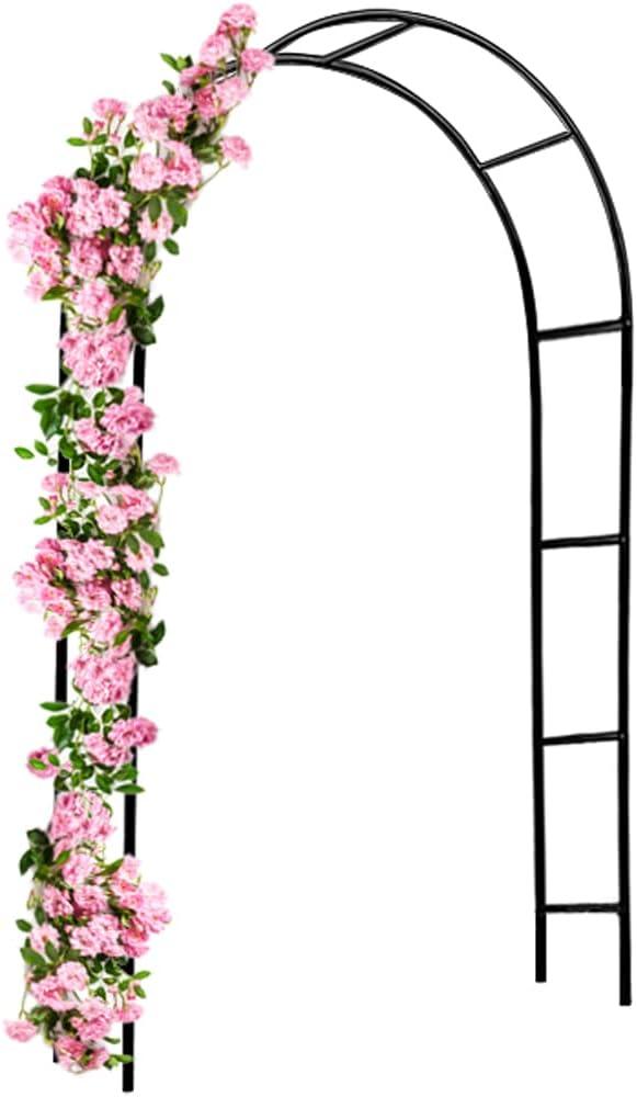 Rosenbogen DEUBA Rosensäule Gartenbogen Rankgitter Rankhilfe Tür Spalier Tor M 2 - 240 cm Bild 1