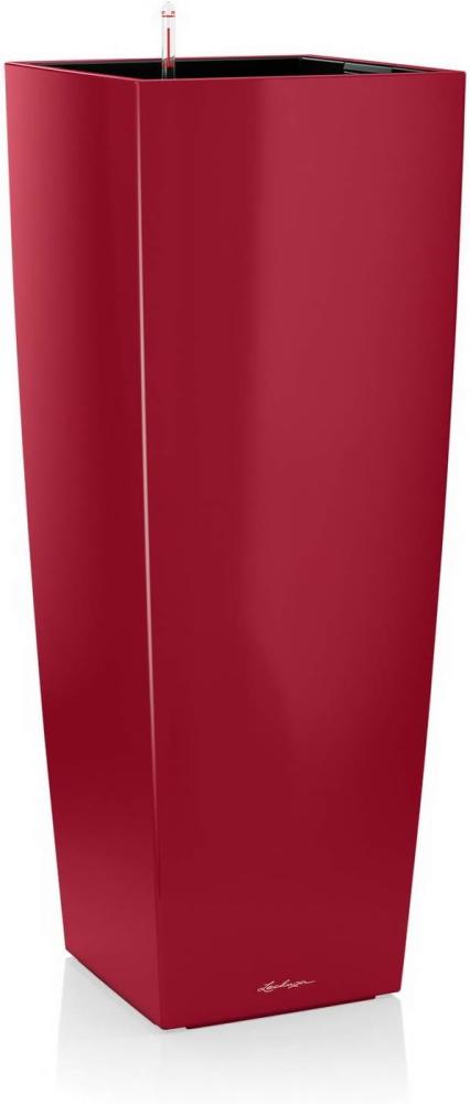 LECHUZA CUBICO Alto Premium 40 scarlet rot hochglanz 18249 Bild 1