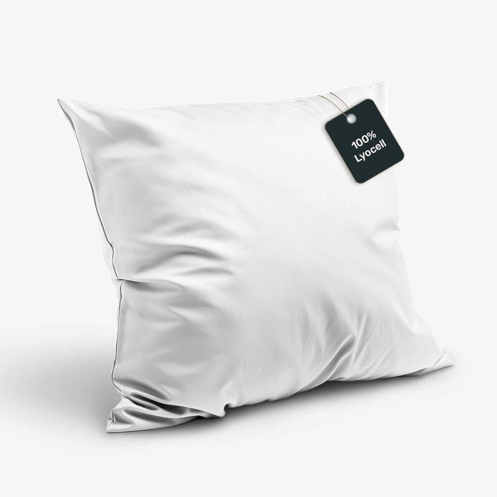 twenty:three® Kissenbezug Lyocell Kissenbezug Pure White, Atmungsaktiv, Ultraweich, 100% TENCEL™ Lyocell, 40 x 40 Bild 1