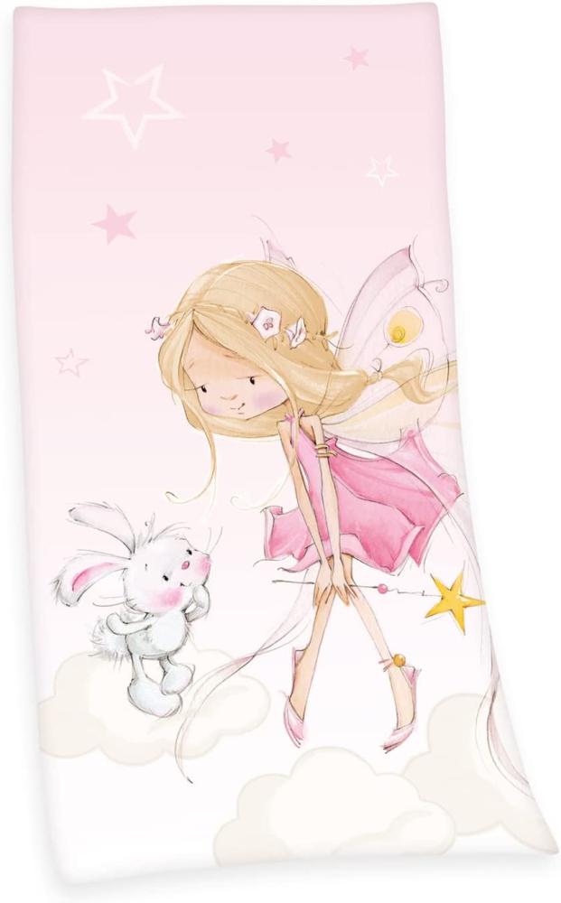 Little Fairy Velourstuch Duschtuch Badetuch Strandtuch 75 x 150cm Bild 1