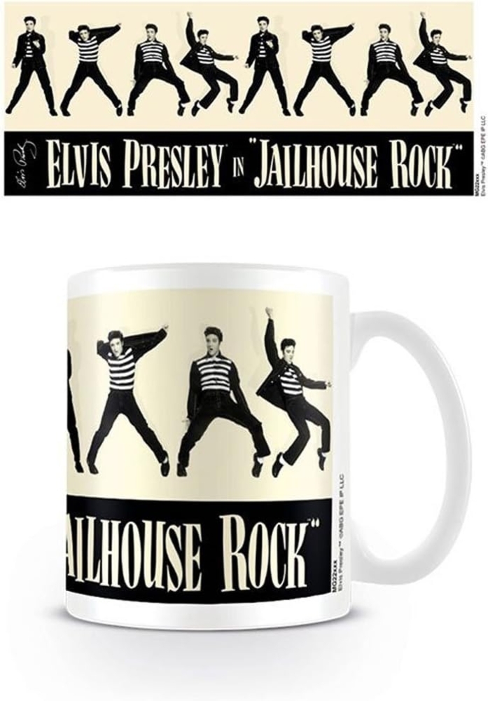 empireposter Elvis Presley Jailhouse Rock Keramik Tasse Größe Ø8,5 H9,5cm Bild 1