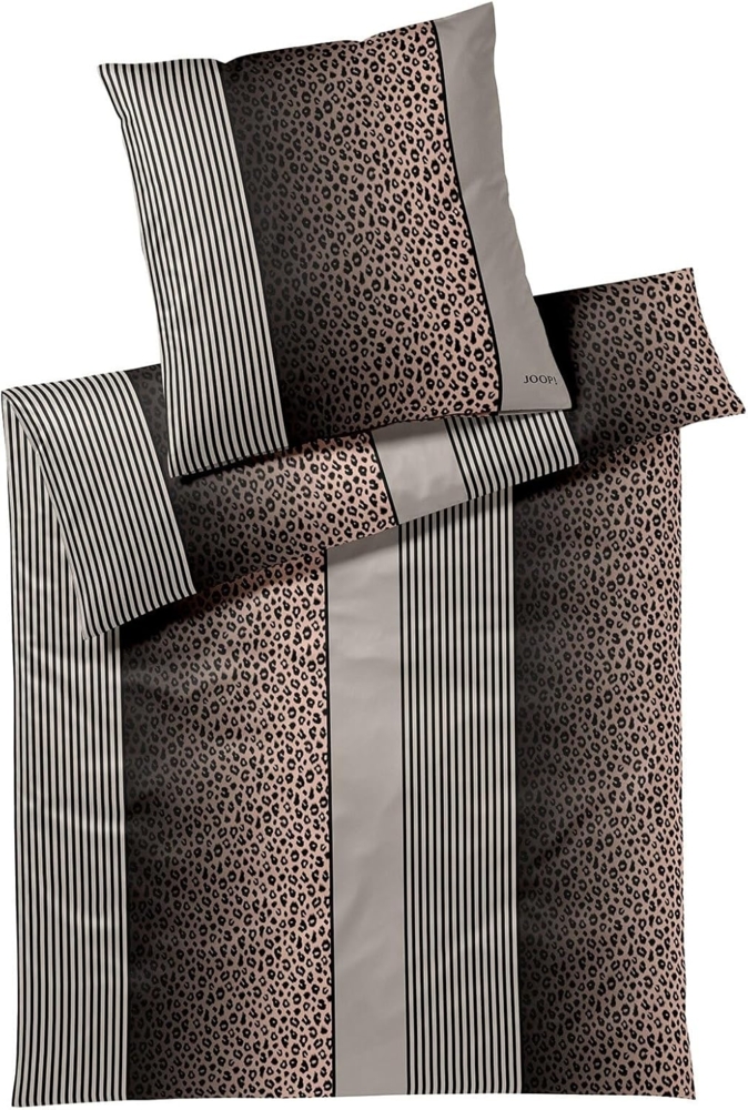 JOOP Bettwäsche Leo taupe|155x200 cm + 80x80 cmJOOP Bettwäsche Leo taupe Bild 1