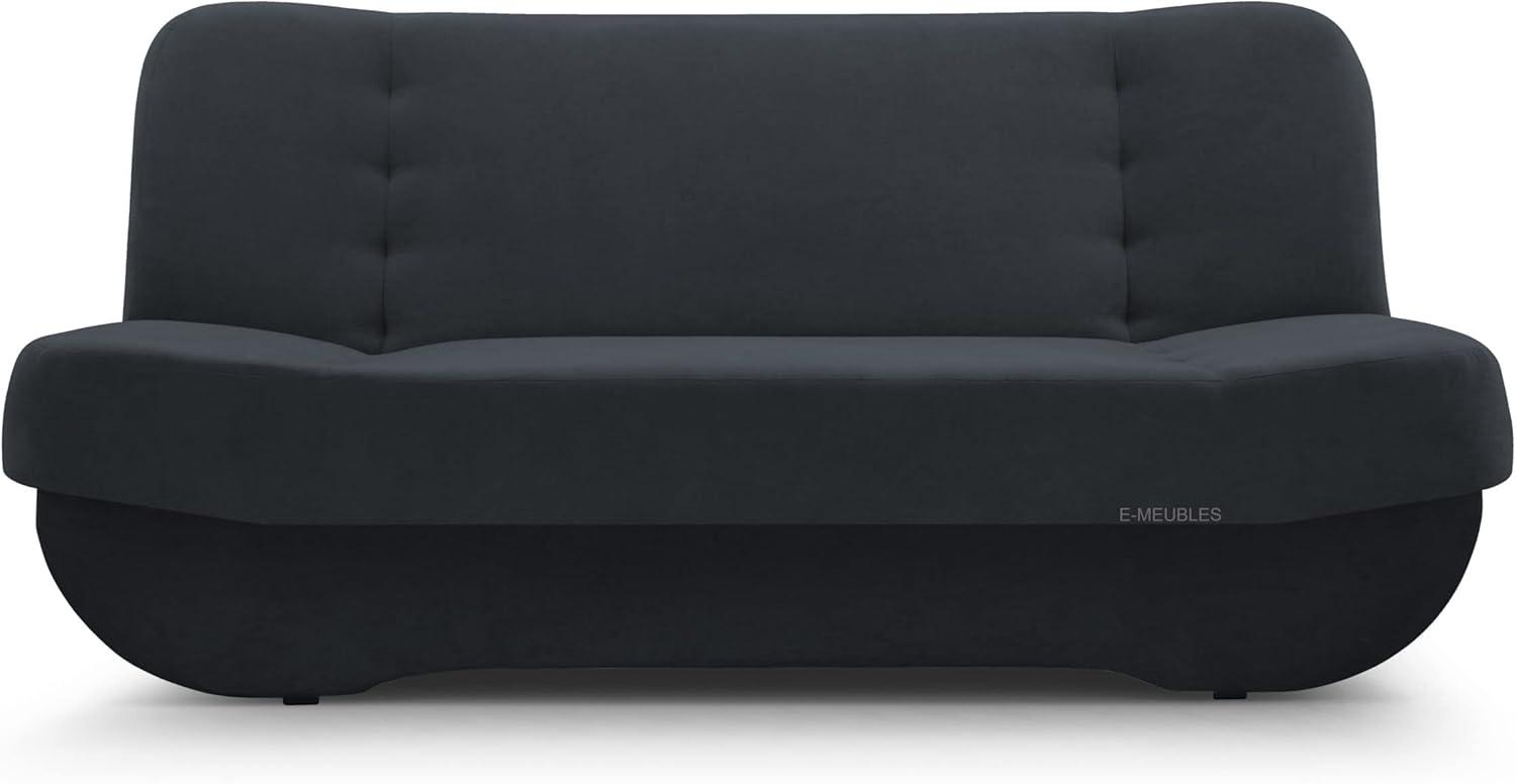 MOEBLO Schlafsofa Pafos, Sofa Kippsofa Klappsofa Clic-Clack, mit Schlaffunktion, mit Bettkasten Bild 1