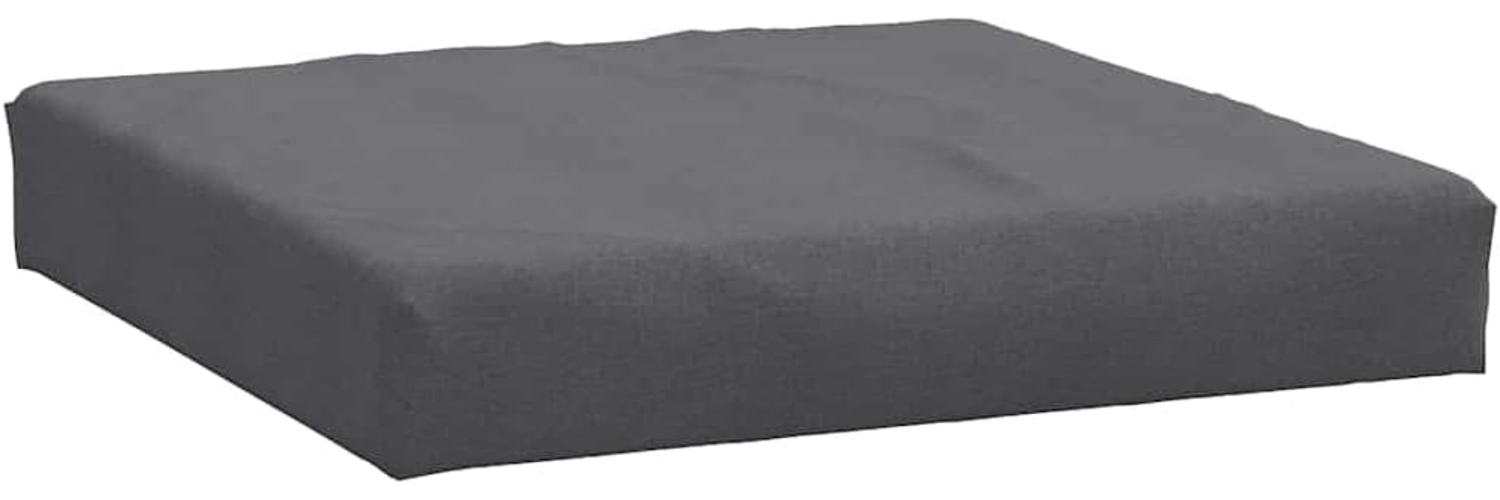 vidaXL Palettenkissen Melange Anthrazit 60x60x9,5 cm Stoff 4002662 Bild 1