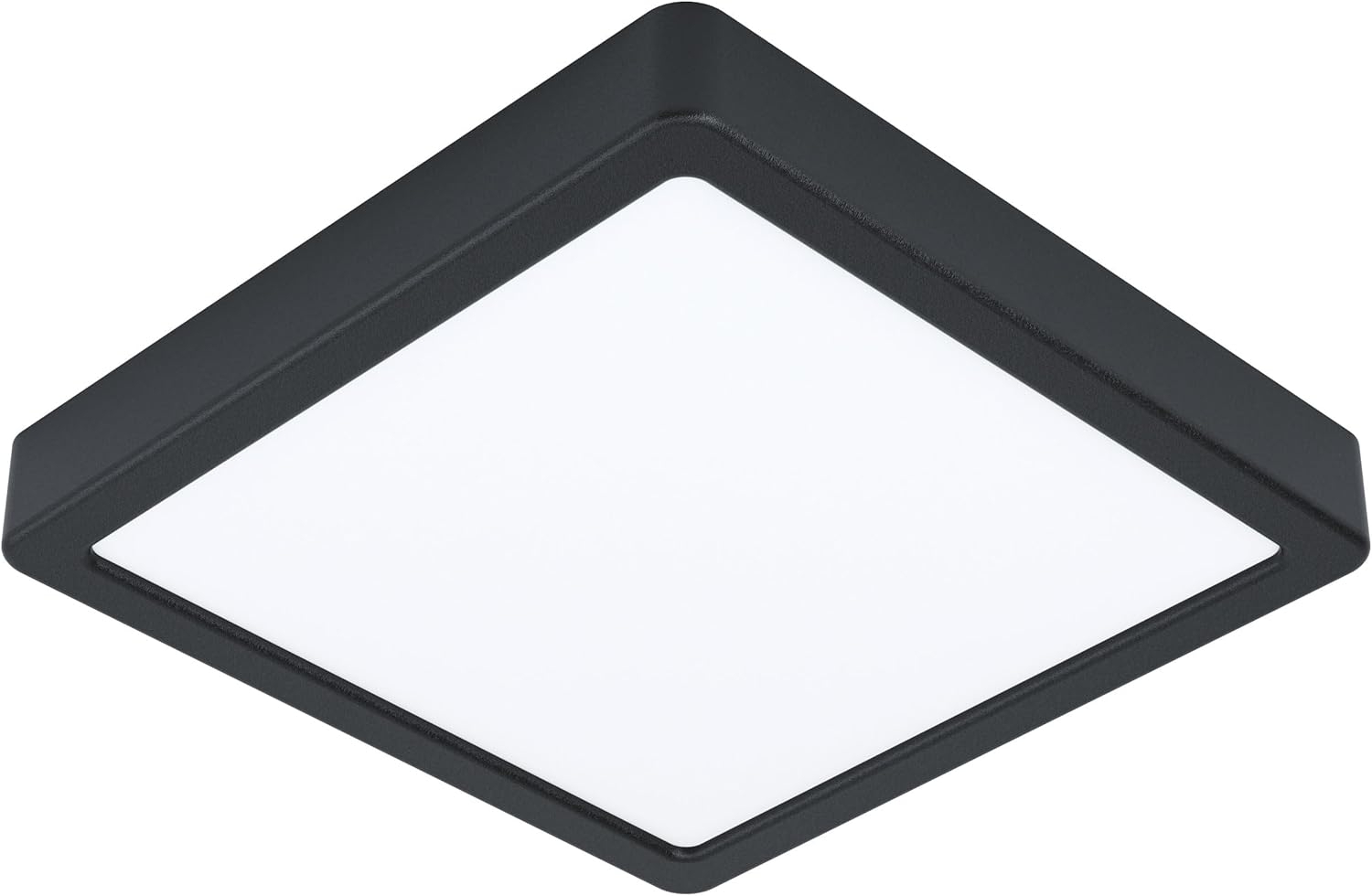 Eglo 900109 LED Badezimmer Deckenleuchte FUEVA-Z schwarz L:21 B:21 H:2. 8cm dimmbar IP44 2700-6500K mit Connect-Z Funktion Bild 1