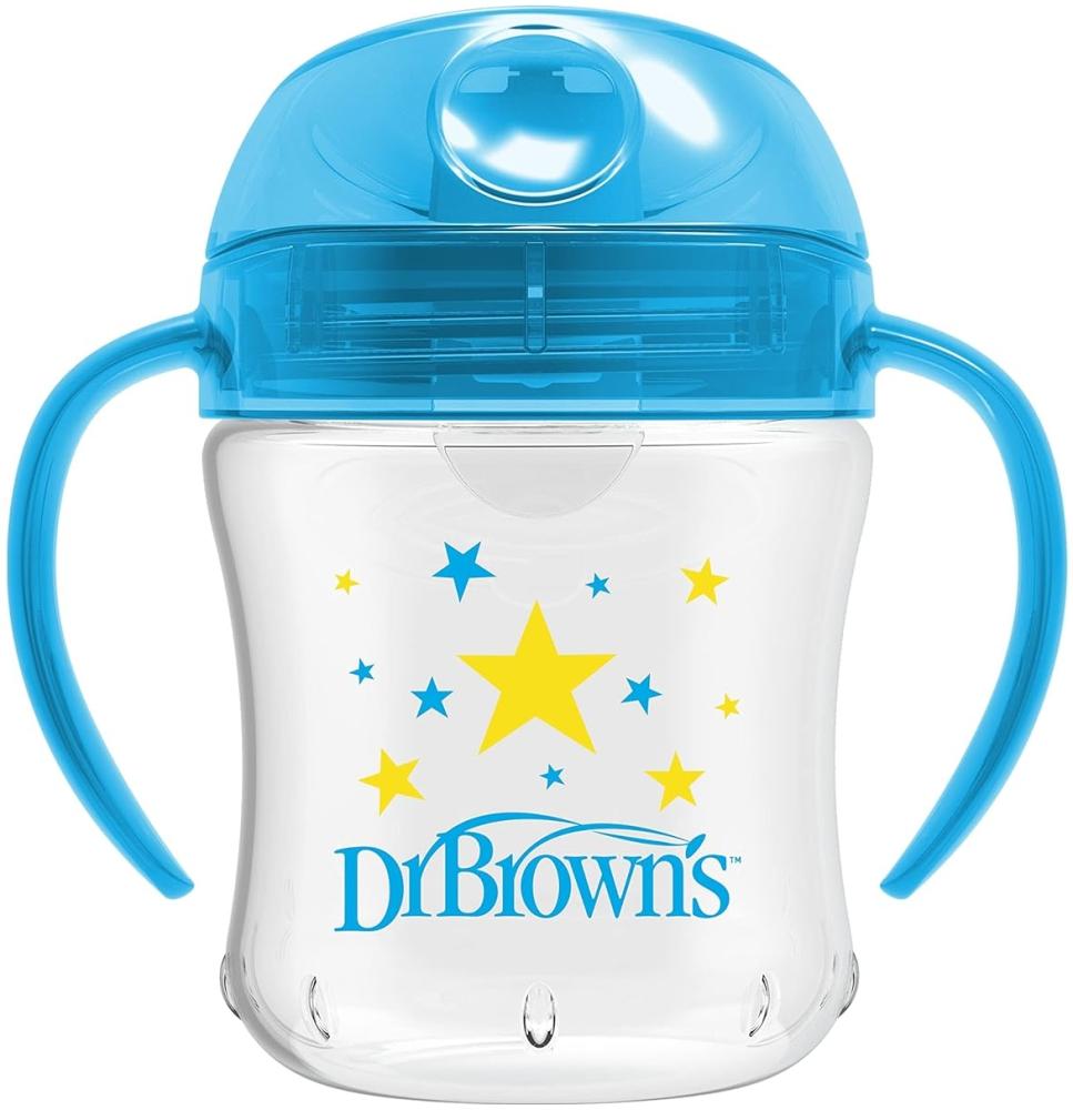 Dr. Browns Trainingstasse Blau 180 ml Blau Bild 1