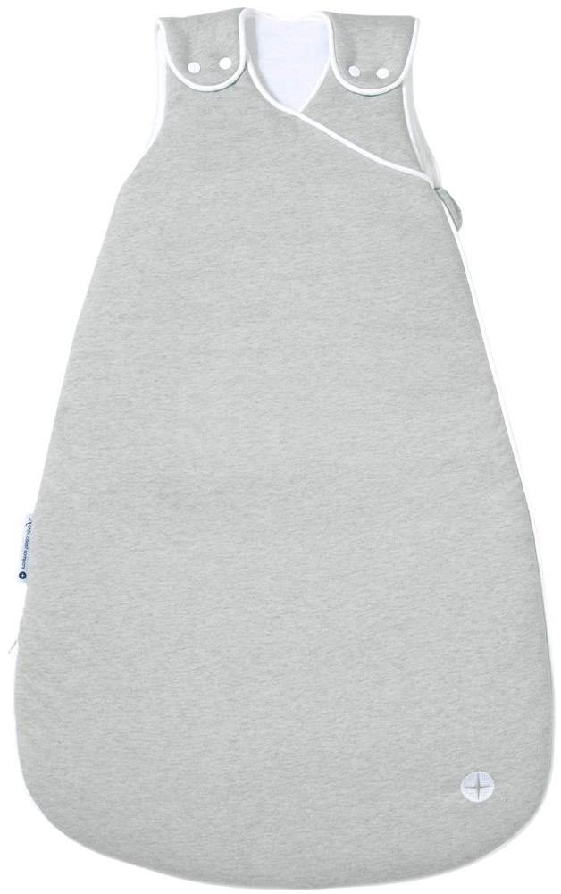nordic coast company Babyschlafsack Ganzjahres 90cm | Grau 6-18 Monate | Baby-Schlafsack für 18-21° Raumtemperatur | Baby Schlafsack mit Füßen Alternative Bild 1