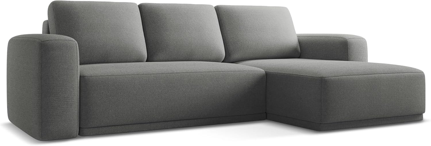 Ecksofa mit Schlaffunktion Rechts Kaila in Strukturstoff Bild 1