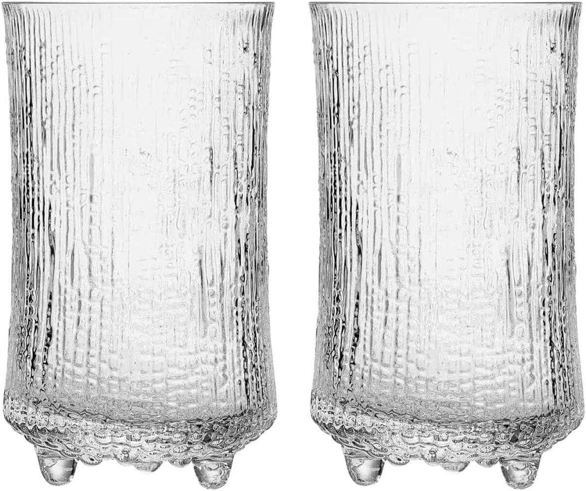 Bierglass – 600 ml - Klar - 2 Stück Ultima Thule Iittala Bierglas, Spülmaschinengeeignet Bild 1