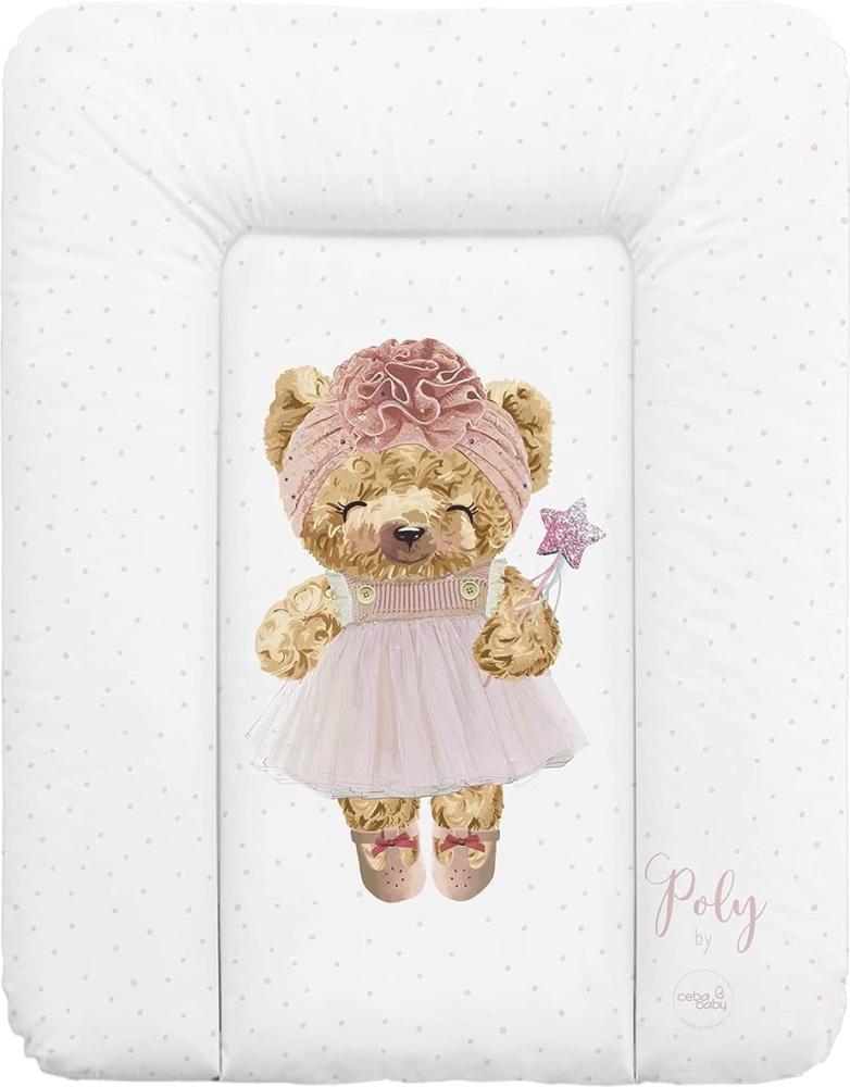 Ceba Baby Wickelauflage weiche Wickelunterlage Baby Wickeltischauflage Abwaschbar 75x70 cm - Lizzy Bild 1