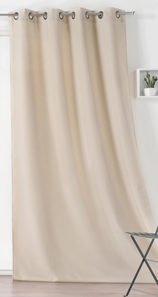 LINDER Außenvorhang, Ecru, 135x240 cm, Ecru Bild 1