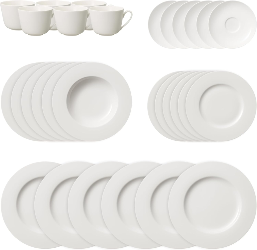 Villeroy & Boch Twist White Basic Set 30tlg. EC weiß 1013808151 Bild 1