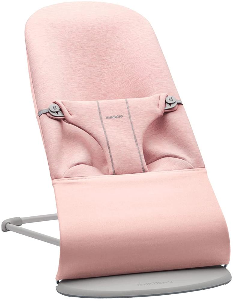 BabyBjörn Bliss Jersey Wippe 3D Hellrosa Rosa hell Bild 1