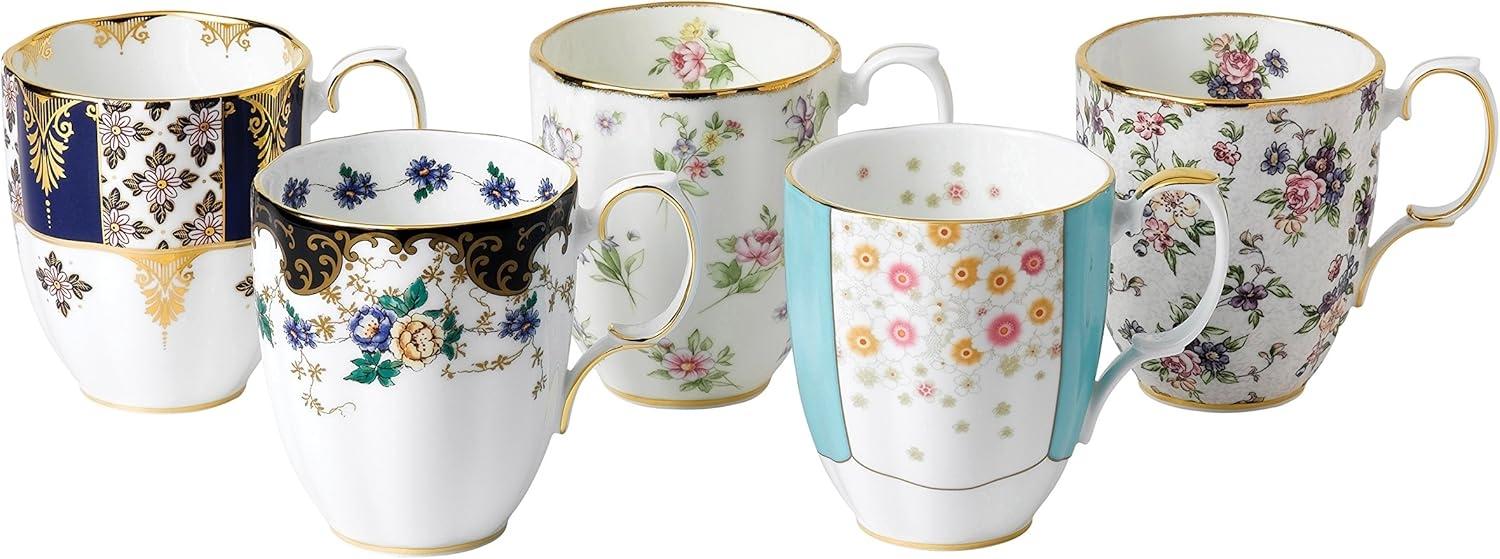 Royal Doulton 4. 826 4. 927,6 cm Becher, Mehrfarbig, 0,4 Liter,14,1 FL OZ, Set von 5 Bild 1