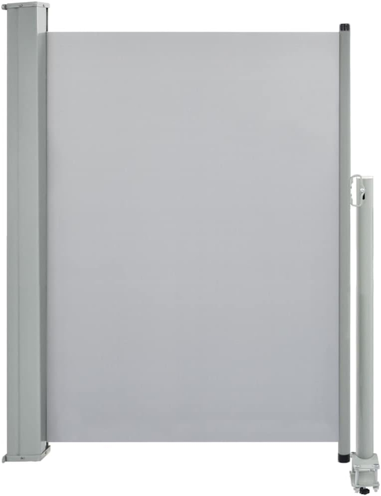 vidaXL Ausziehbare Seitenmarkise 100x300 cm Grau 45186 Bild 1