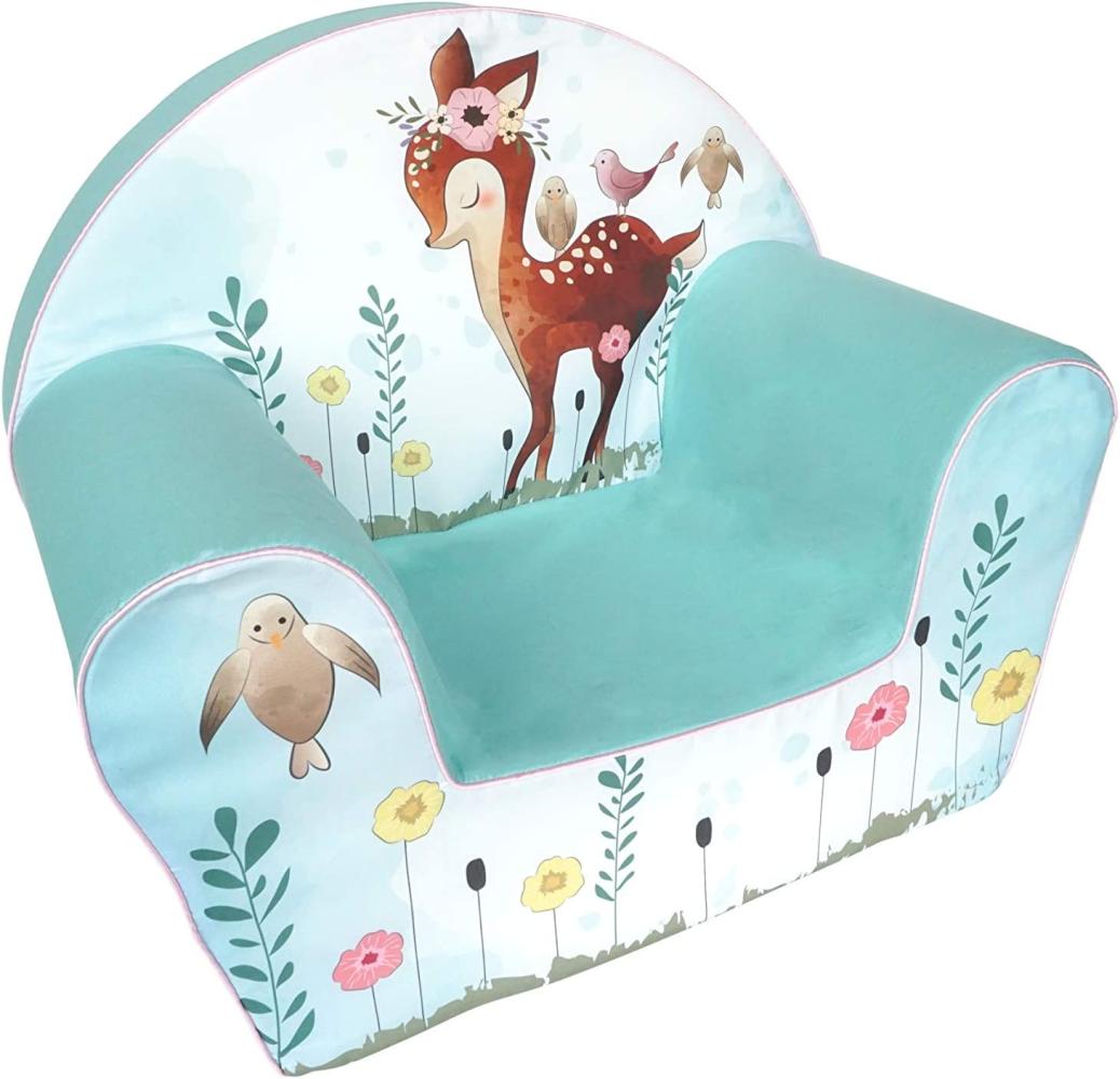 Knorrtoys 'Fawn' Kindersessel blau Bild 1