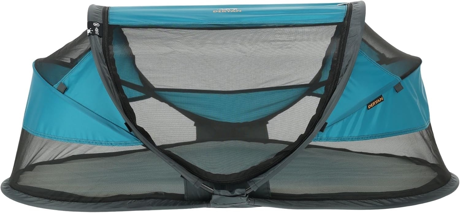 Deryan BL-OCEAN Travel-Cot Reisebett Baby Luxe, Ozeanblau Bild 1