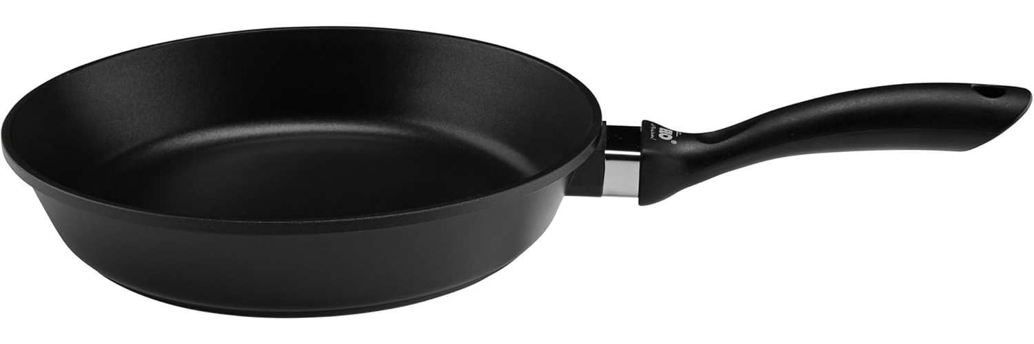 Elo Bratpfanne ALUCAST, Ø 24 cm, Schwarz, Kunststoffgriff, Aluminiumguss, Antihaftbeschichtet, für alle Herdarten geeignet Bild 1