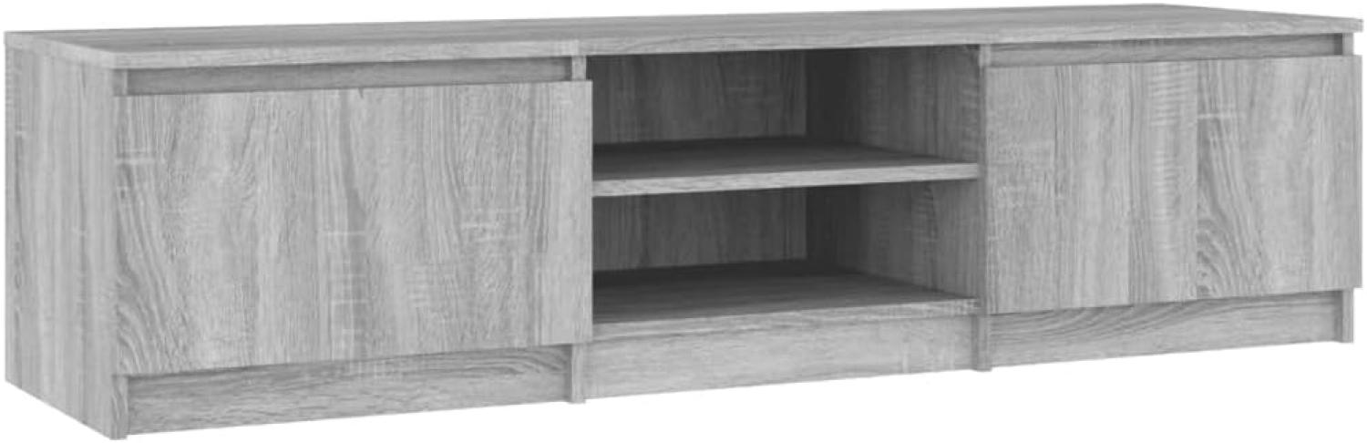 vidaXL TV-Schrank Grau Sonoma 140x40x35,5 cm Holzwerkstoff 815358 Bild 1