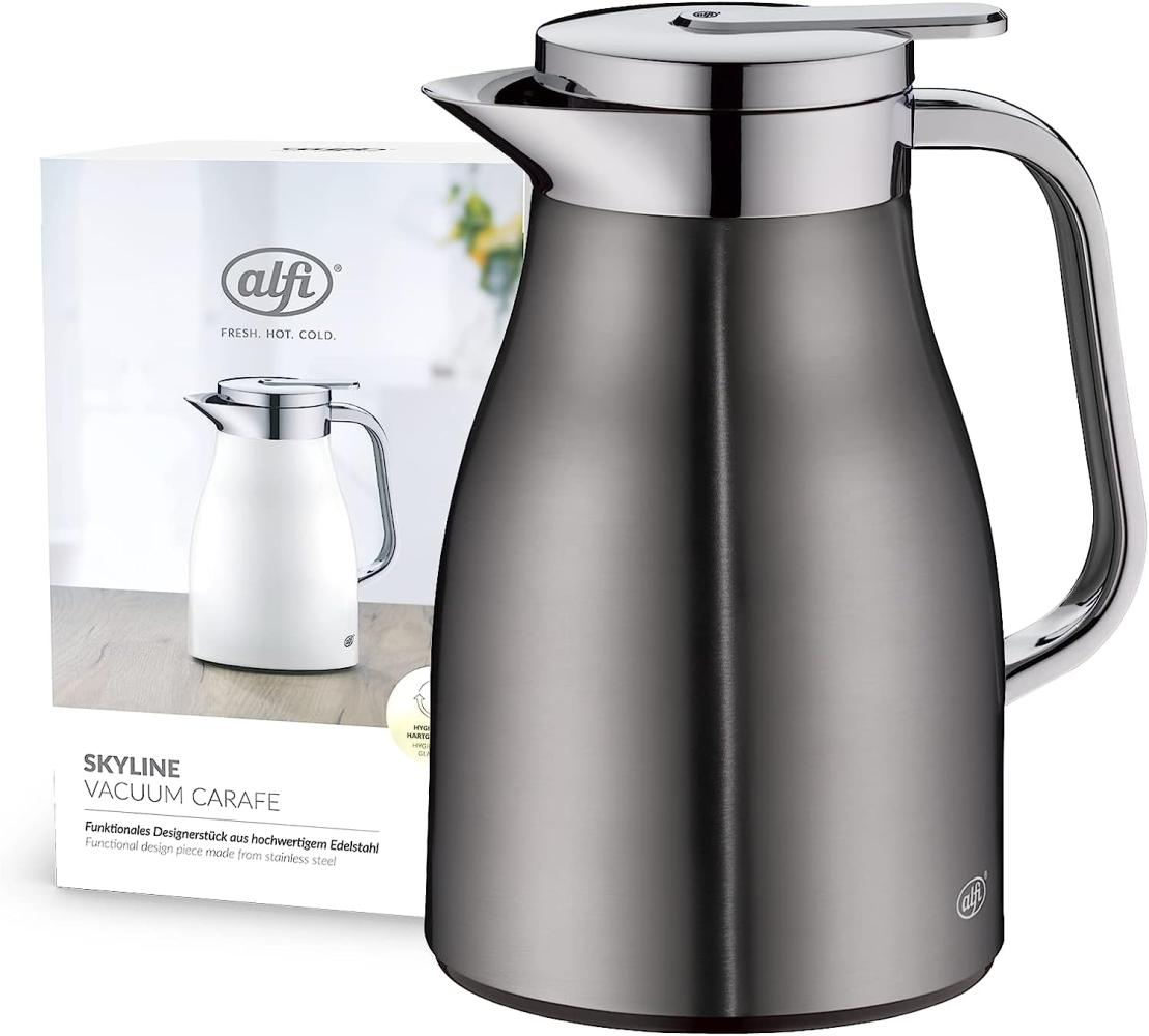 Alfi Isolierkanne Skyline, Thermokanne, Edelstahl, Cool Grey Matt, 0. 65 L, 1321234065 Bild 1