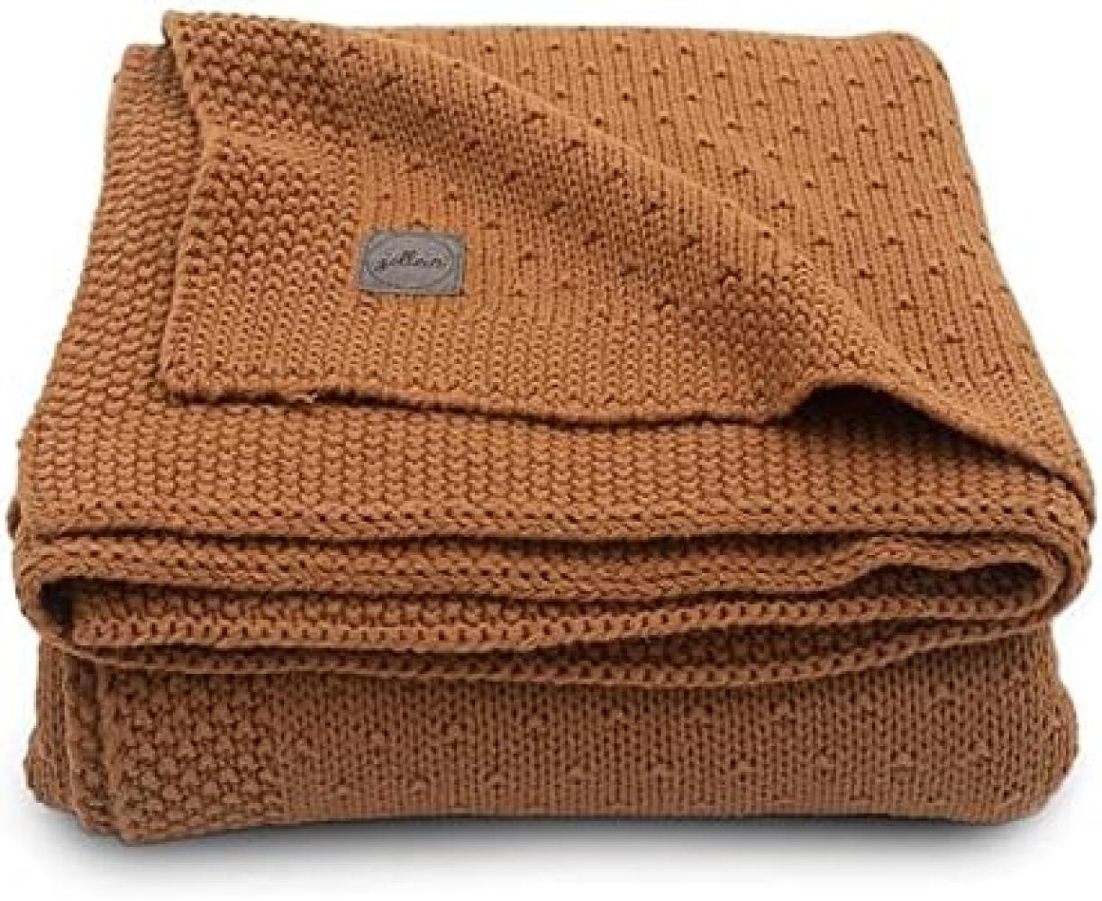 Jollein Bliss Knit Bettdecke Caramel 100 x 150 cm Bild 1