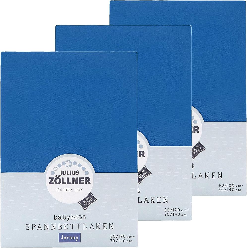 Julius Zöllner Spannbetttuch Jersey 70x140 / 60x120 Banana 3er Pack Bild 1