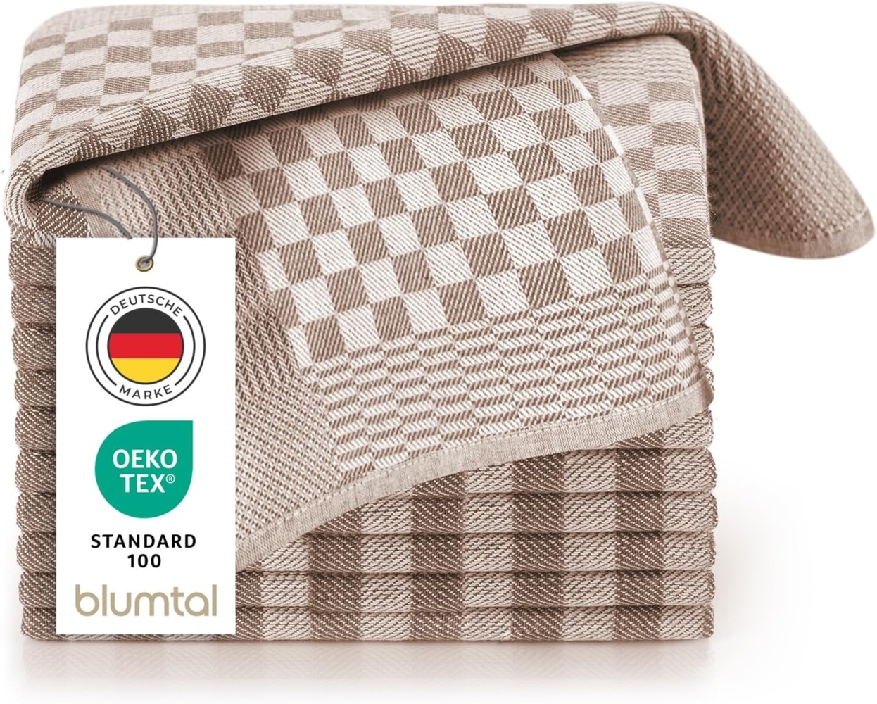 Blumtal Geschirrtuch Premium Geschirrhandtücher in 50 x 70 cm, (Set, 5-tlg, 5, 10 oder 20 Geschirrtücher), 100% Baumwolle, Oeko-TEX® Zertifiziert Bild 1