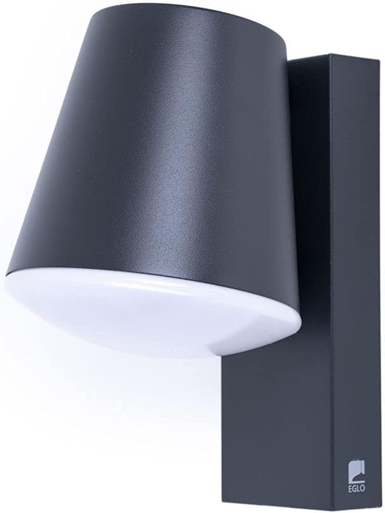 LED Außenwandlampe, Smart Home, anthrazit, H 24 cm Bild 1