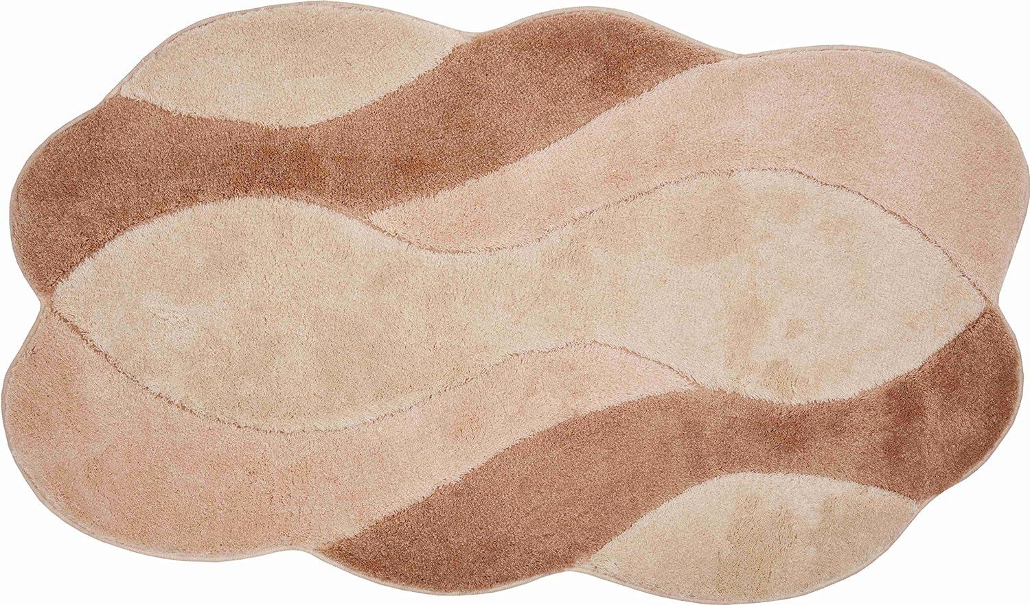 GRUND CARMEN Badematte 70 x 120 cm Beige Bild 1