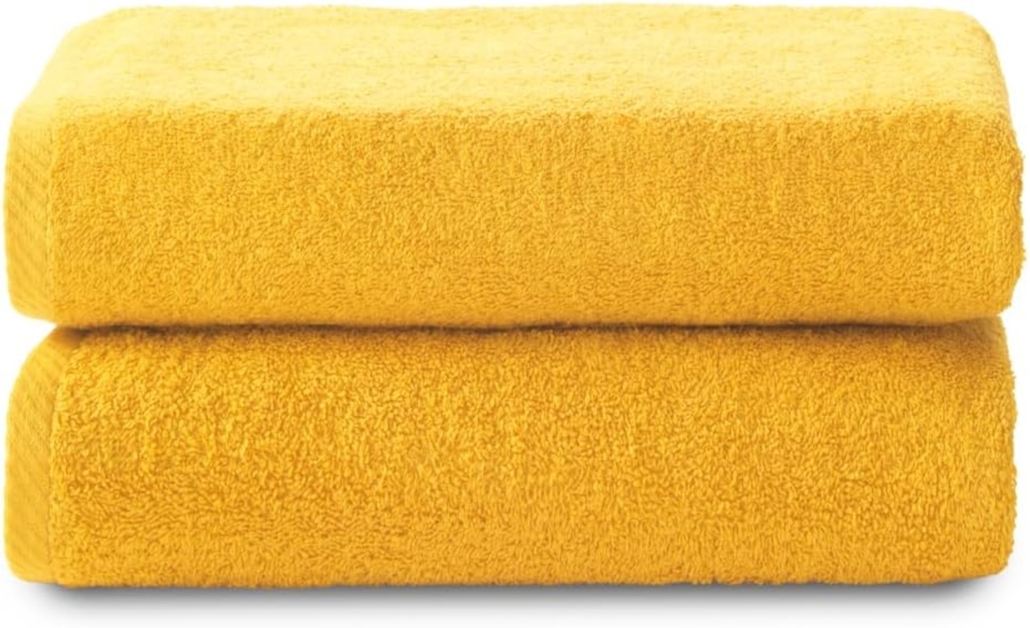 Top Towel - Plus - Große Badetücher - Badetücher - 2 Duschtücher - 70x140 cm - 100 % Baumwolle - Gold Bild 1